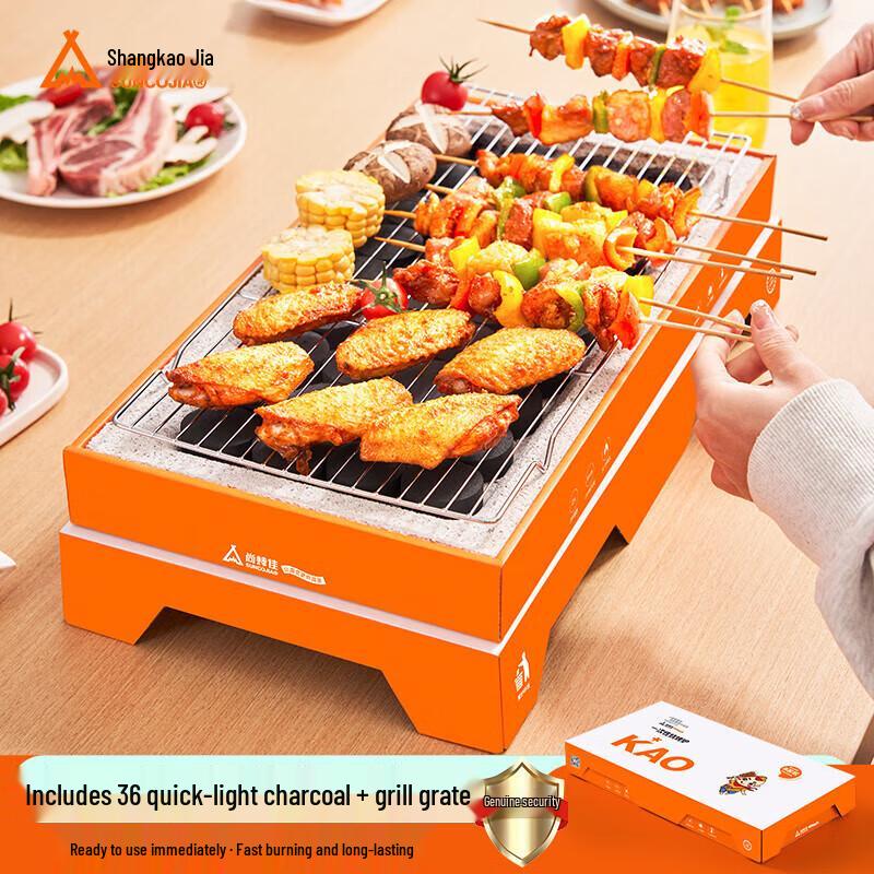 Portable Disposable Charcoal BBQ Grill