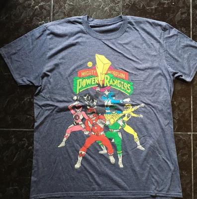 Tricou Power Rangers Reprints Culoare Bleumarin Melanj Mărimi S-4XL Tricou Unisex