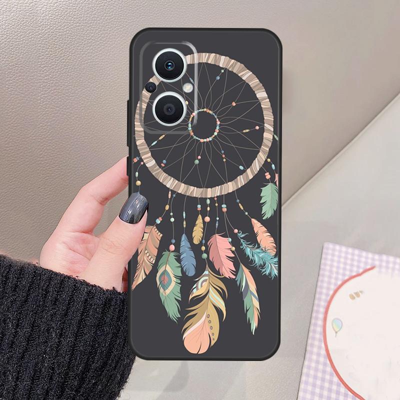 Dream Catcher Feather Wolf Funda For OPPO Reno 14 10 11 12 13 Pro 12F 11F 13F 14F 7 8 Lite OPPO Find X9 X8 X6 Pro Case