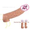 Wolf Tooth Silicone Penis Sleeve: Enlarged, Lengthened, Barbed, and Long-Lasting for Adult Sperm Simulation During Sex.