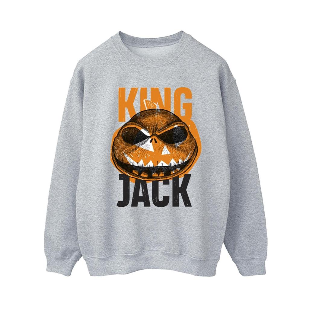 Disney Womens/Ladies The Nightmare Before Christmas King Jack Sweatshirt