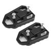 1 Pair Motorcycle Wide Footrest Aluminum Alloy Foot Pedals Fit For Suzuki DL650 DL1000 VSTROM 650XT 1000XT