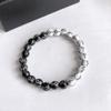 Dark Hip Hop Skull Beaded Bracelet Punk Gothic Retro Couple Bracelet Trend Personality Jewelry