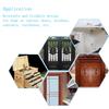 10-25pcs Mini Antique Brass Cabinet Hinges with Screws for Jewelry Gift Box Wooden Wine Chest Door Hardware