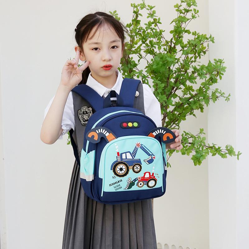 Colorful Cartoon Pony Print Childrens Backpack For Kindergarten With Lightweight Design