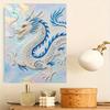 Dragon Pearl Kit 5D DIY Round Rhinestone Art Craft for Adults Home Wall Decoration Beginner Friendly Frameless Design