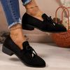 Fashion Women's Low Top Shoes 2025 Spring and Autumn New Casual Comfort Loafers High Quality Solid Flat Shoes