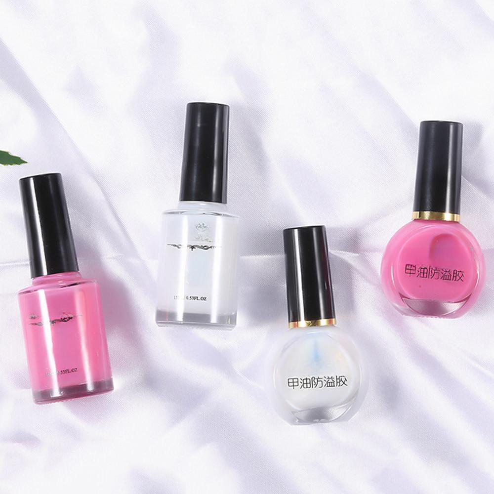 Anti-Spillage Gel For Manicure No Odor Overflow Nail Polish Rip Pull Type Quick-Dry Skin-Care