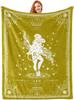 Twelve Constellation Tarot Cards Printed Blanket for Sofa Bed Travel Camping Living Room Office Conditioning Blanket