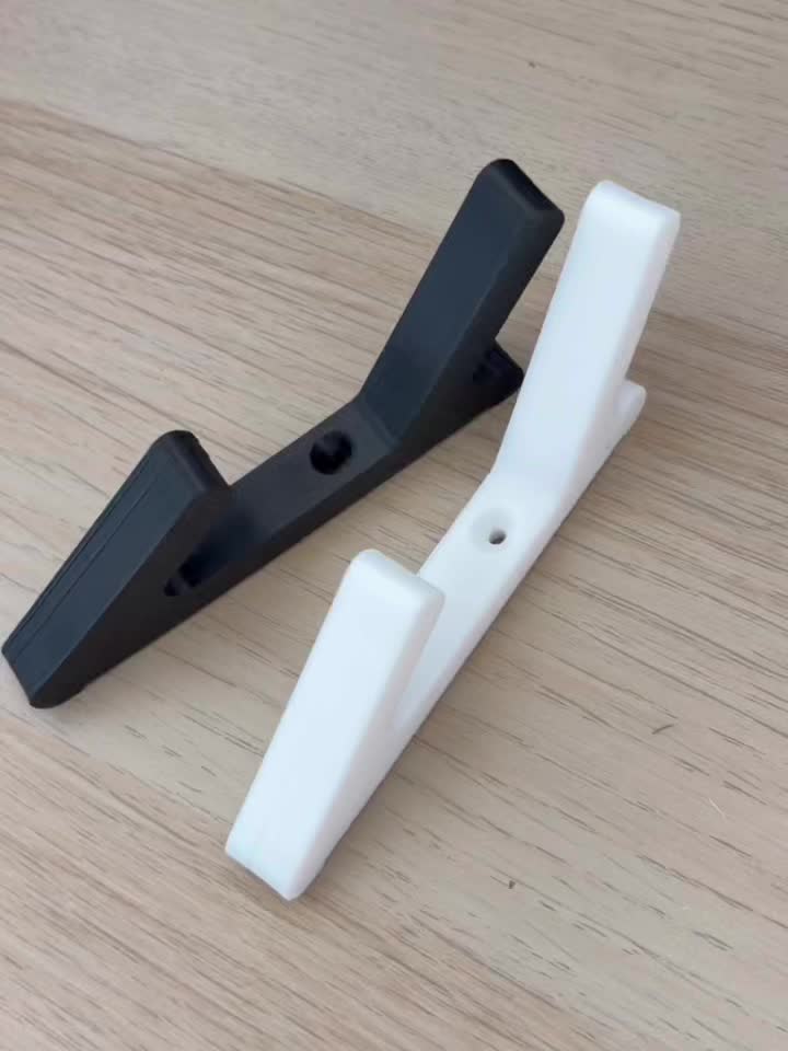 Universal 3D Printed Hook Set of 2, Ideal for Home, RV and Wardrobe, Simple Installation & Space-Saving Design