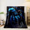 Blue Striped Spider Blanket bedroom Blanket for Livingroom Couch lunch break Soft throw for Friend's festival Gift