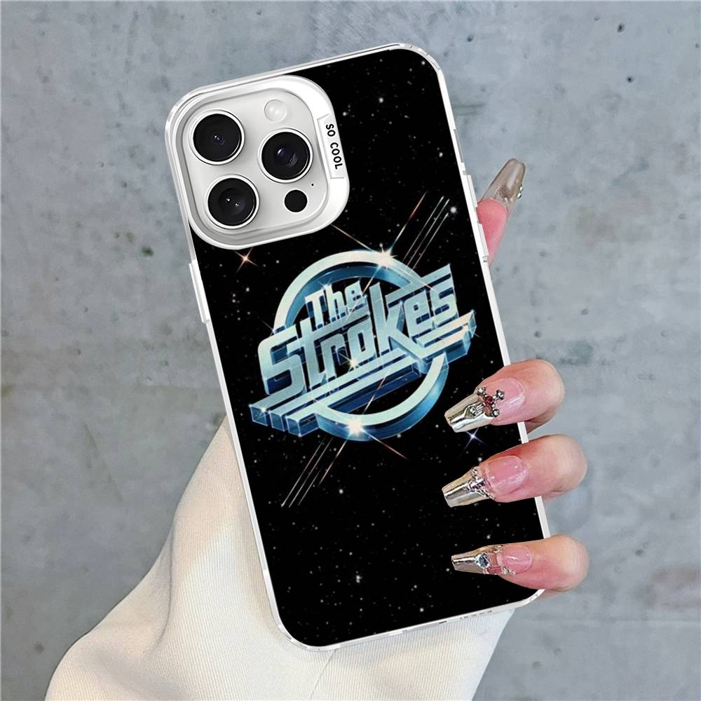 Classic Famous Rock Band The S-strokes Phone Case For IPhone 17 16 15 14 13 Pro Matte Shockproof Back Anti Fall Matte Cover