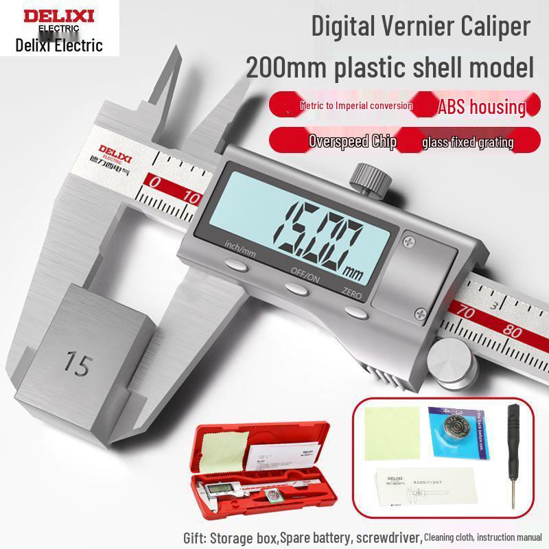 High Precision Stainless Steel Caliper - 150mm/200mm