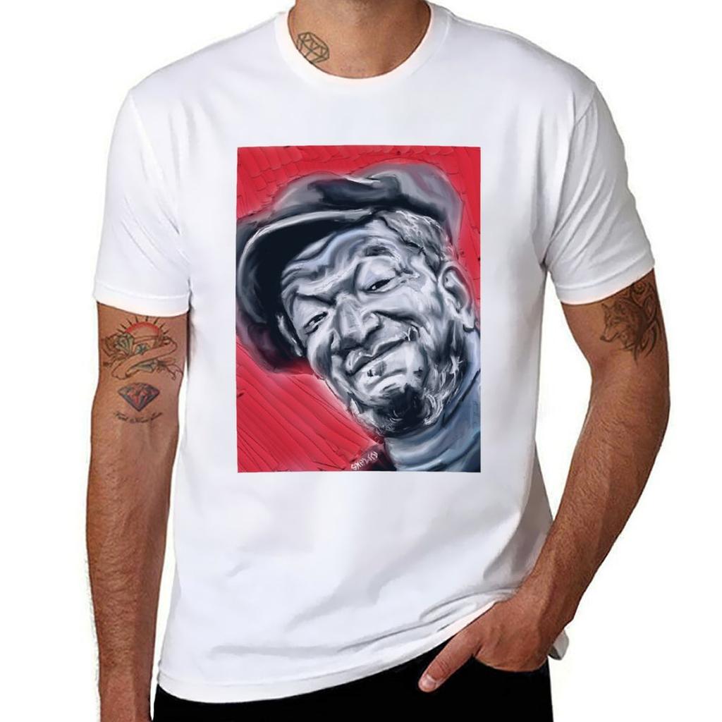 Redd Foxx Classic T-Shirt Cotton T Shirt Man Cotton T Shirt Pack T Shirts for Man Cotton T-Shirt