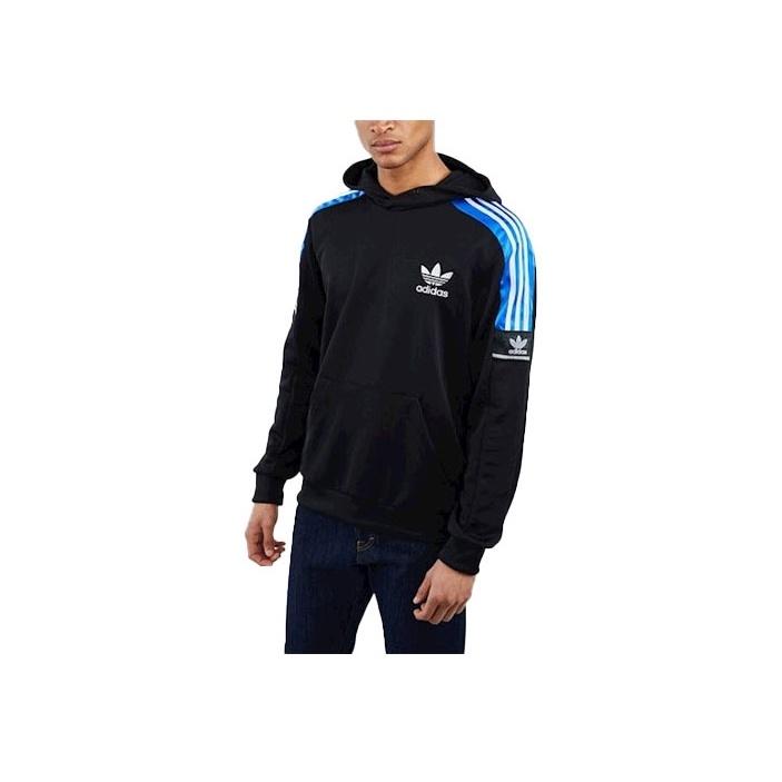 adidas Originals Adicolor Hoodie Black Blue GJ0560