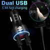Car Charger 2 USB Ports Fast Charging Digital Display Car Accessories for Suzuki DZire IGNIS Grand Swift Jimny Vitara Baleno SX4 GW250 Splash Swace