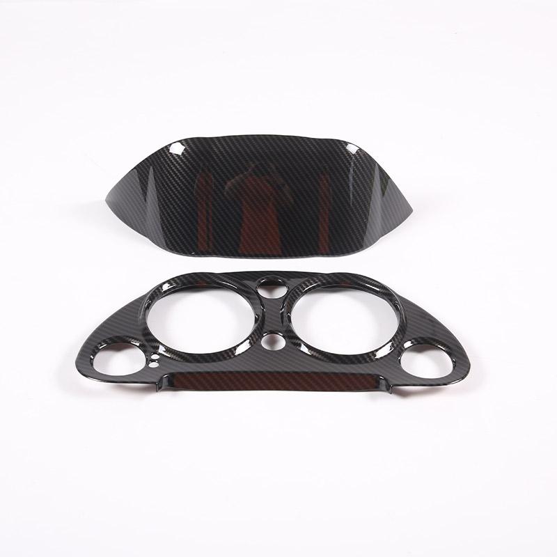 

ABS Matt black Car Dashboard Tachometer Panel Decorative Cover Sticker For Mitsubishi Eclipse 2006-2011 Car Interior Accessories