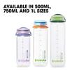 Hydrapak Recon 1L Lime BR02E Clear/Evergreen &