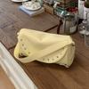 IELGY Ladies Rivets One-Shoulder Underarm Bag Commuter All-Match Portable Pillow Bag