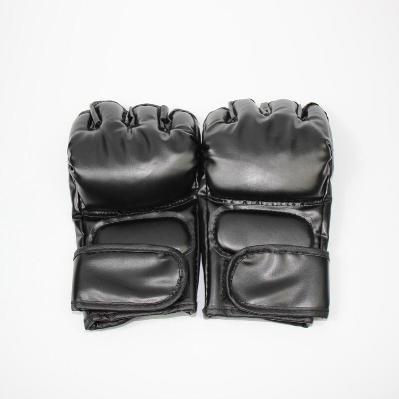 TLXT Adult Half-Finger MMA Combat Training Gloves