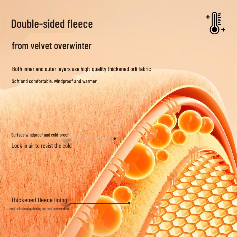 MINISO Men's Heavyweight Fleece Outdoor Jacket