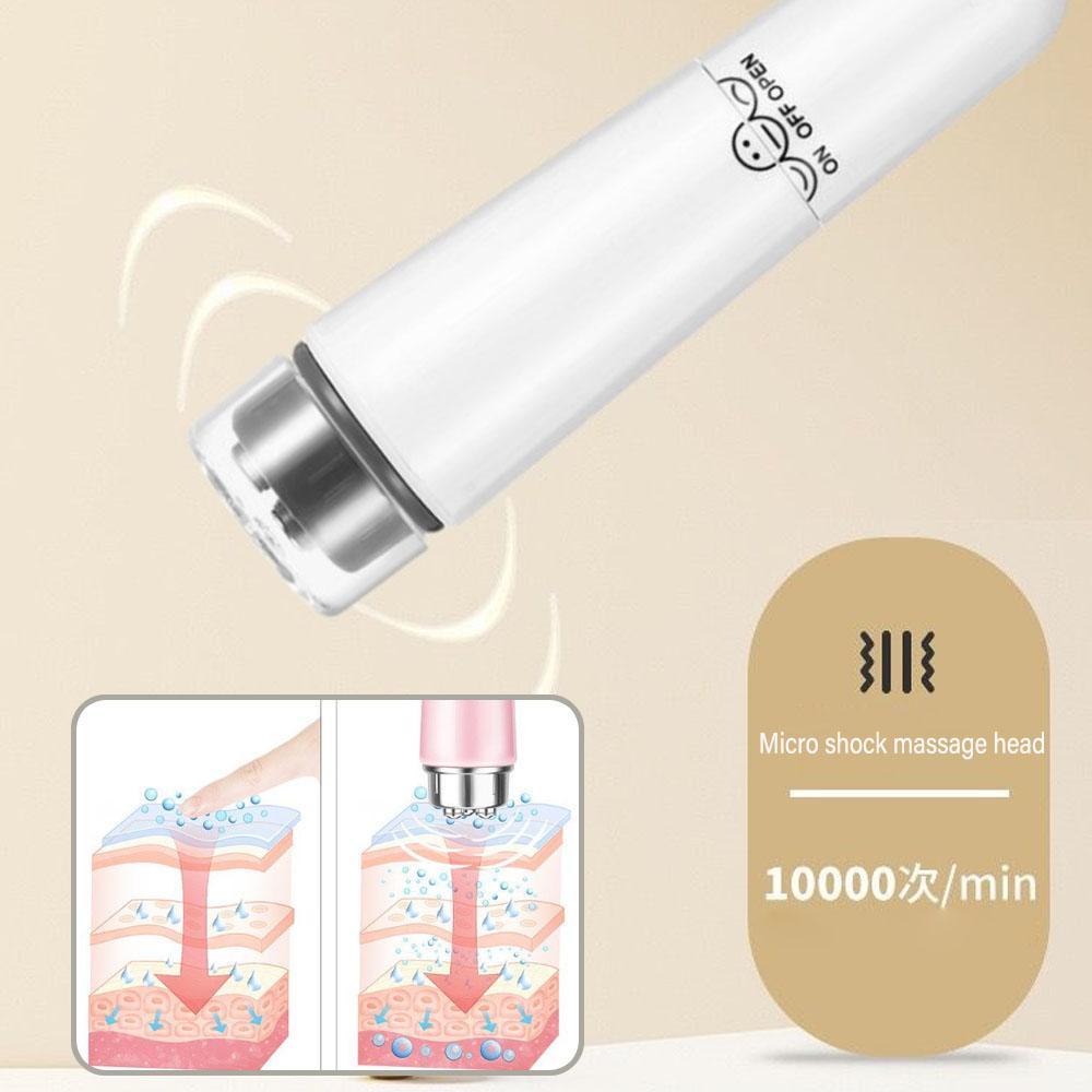 Electric mini massage pen portable 4-head massager electric eye facial care massage instrument lifting face eye vibrator