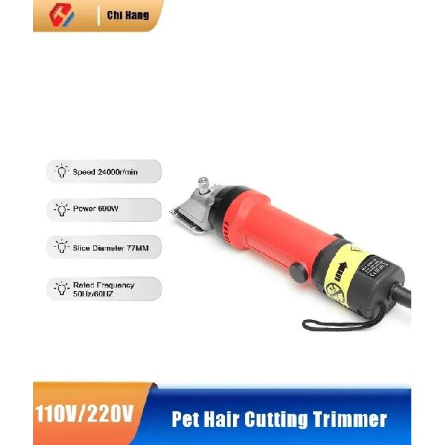 New 110V/220v Electric Clipper Horse Camel Hair Low Noise Electric Clipper Scissors Pet Hair Trimmer Cutting Trimmer