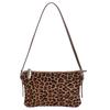 Leopard print underarm bag women's 2025 new autumn and winter French niche high-end messenger bag Spice girl shoulder small square bag