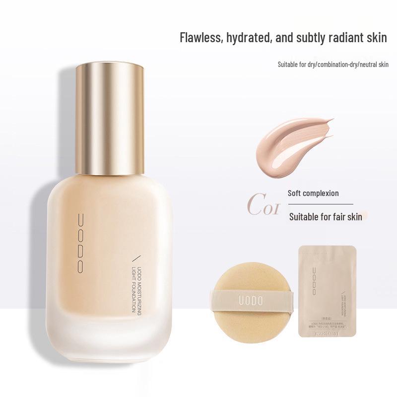 

Youwoduo Uodo Oil-Control Long-Lasting Foundation for Dry Skin - Moisturizing, Non-Transfer Concealer
