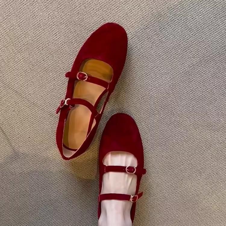 Versione in pelle di mucca~ Scarpe Mary Jane a taglio basso in vera pelle da donna 2025 nuove super morbide casual da pendolarismo piccole scarpe in pelle da donna scarpe singole
