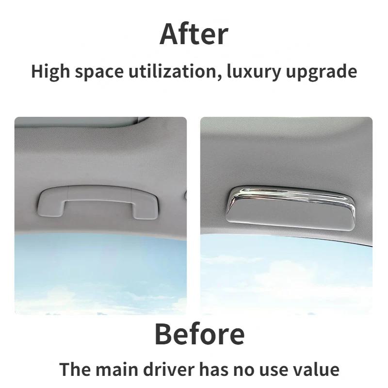 Estuche para Gafas para VW ID.4X ID4 Crozz Caja de Almacenamiento para Gafas de Sol para VW ID.6X ID6 Crozz 2025 2025 Modificación del Coche Accesorio Interior