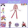 Der erstaunliche digitale Zirkus Plüsch Magische Zahl Zirkus Kaninchen Clown Puppe Lila Blase 15cm