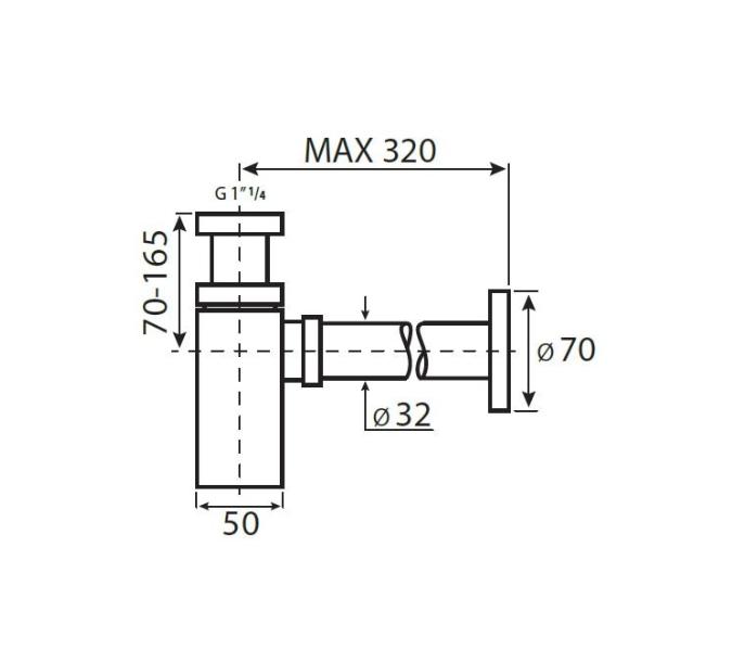 Dessi Home Washbasin Siphon
