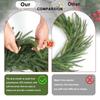 180cm Christmas Wreath Front Door Decoration Artificial Green Pine Wreath for Xmas Home Indoor Walls Decoration 2025 Navidad