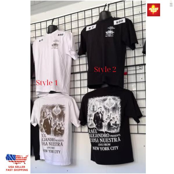 New Apparel Rauw Alejandro Cosa Nuestra Tour New York exclusive merch Fan Design Unisex T-Shirt XXXXL