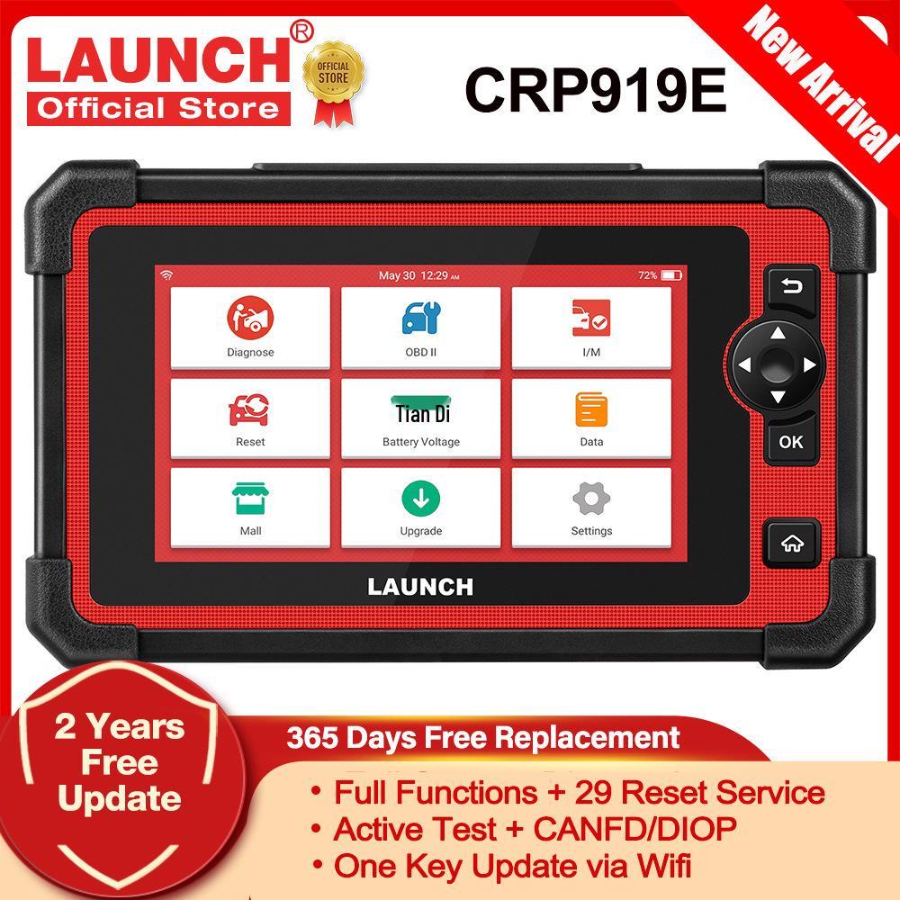 Launch X431 CRP919E Car Diagnostic Tool with CANFD and Multi-language Support