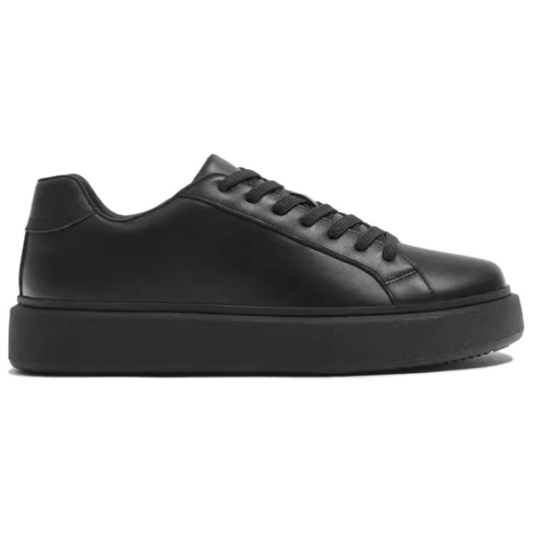 Zara Fashion Simple Low-Top Sneakers Men Sneakers Black 12274320-35