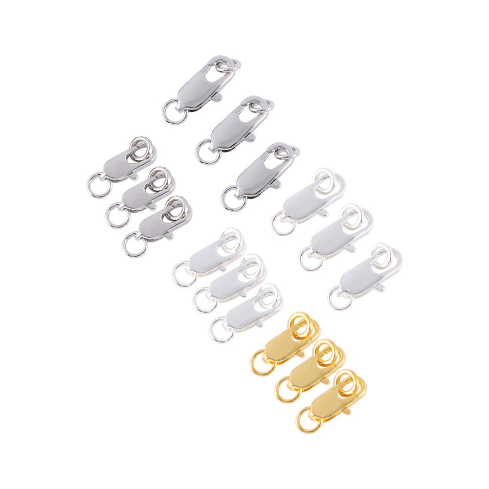 

Застежка в корейском стиле, компоненты для изготовления ювелирных изделий, крючки для женщин, застежка-лобстер, DIY ювелирные аксессуары