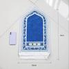 Portable Thick Prayer Mat Soft Travel Prayer Rug Irregular Non-slip Prayer Mat Carpet