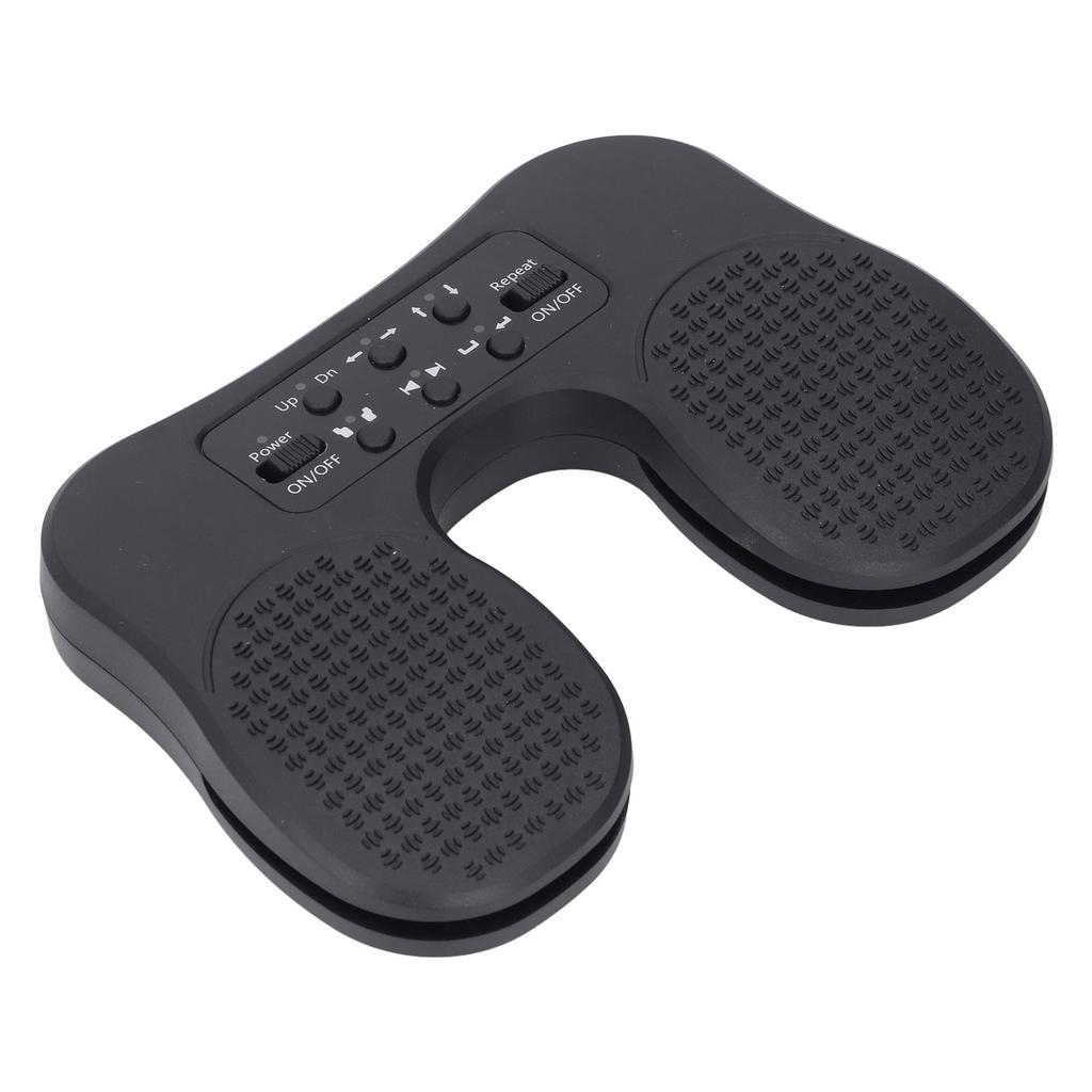 Music Page Turner Rechargeable WiFi BT USB C Wired Connection Custom Foot Pedal for Tablets Phones Piano Keyboards