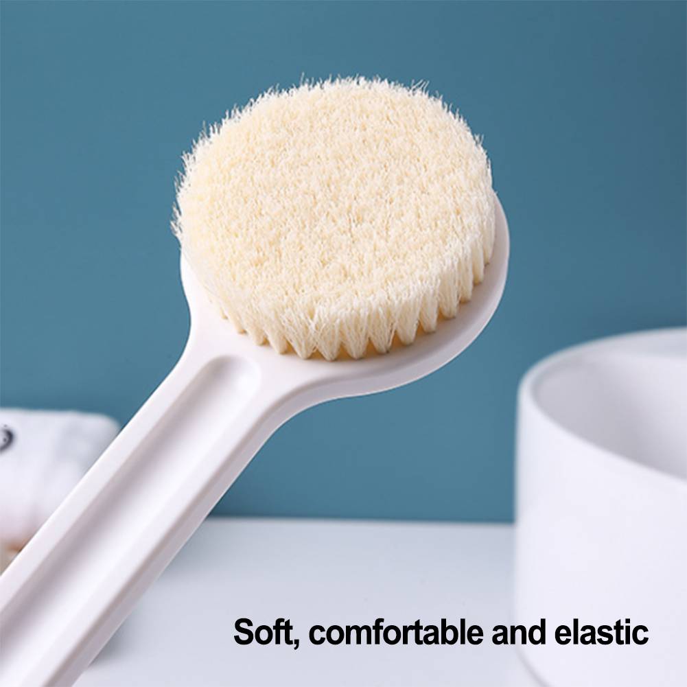 Blood Circulation Brush Exfoliating Bath Brush Convenient Hanging Design Easy To Clean Gentle Exfoliation 34.8*7cm