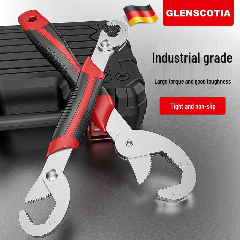 Cheie reglabilă universală multifuncțională pentru lucrări rapide la conducte