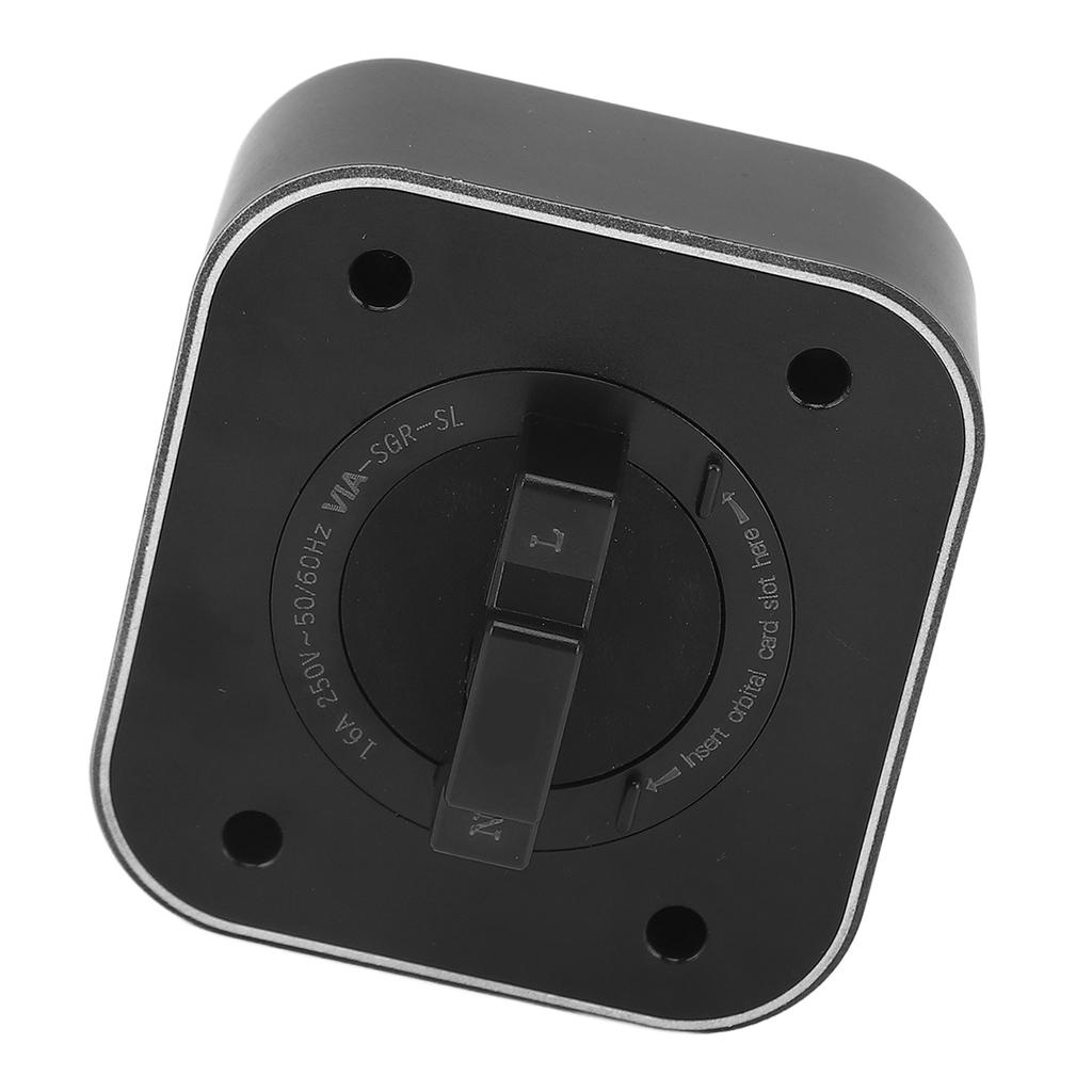 Square Track Adapter Multifunctional Cordless Power Extension Outlet Surface Mounting 250V 16A