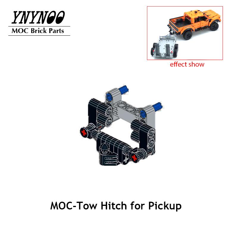 

Подходит для пикапов F-150 Raptor 42126 Набор кирпичиков Автомобиль MOC Фаркоп Кран Платформа Крышка Модифицированные строительные блоки Сделай сам Игрушки Подарки PDF Guide by Email