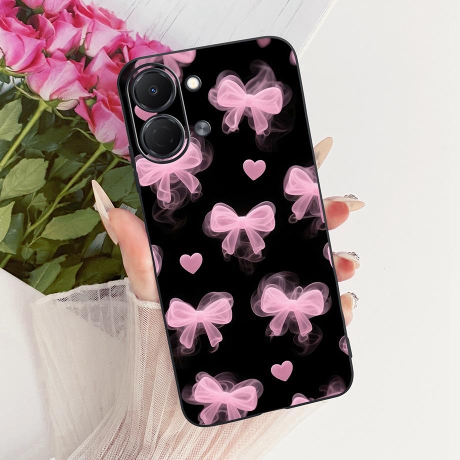 For Tecno Spark GO 3 KN3 Phone Case Soft Matte Silicone Cover Butterfly Dragon Cat Floral Design Bumper On Saprkgo GO3 Fundas