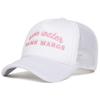 Casquettes en maille baseball unisexes DRINK MARGS Broderie Lettres Printemps Automne Extérieur Réglables Casquettes décontractées Chapeau anti-UV Casquette de sport
