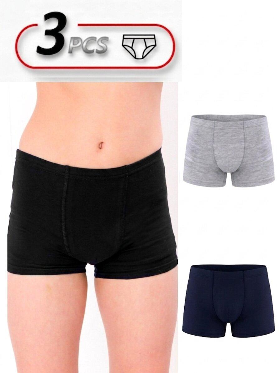 

Boys Boxer Briefs (Teen) - Pack of 3 Comfortable Underwear Any season 6317-036-1-pak3 HC 140 аеро