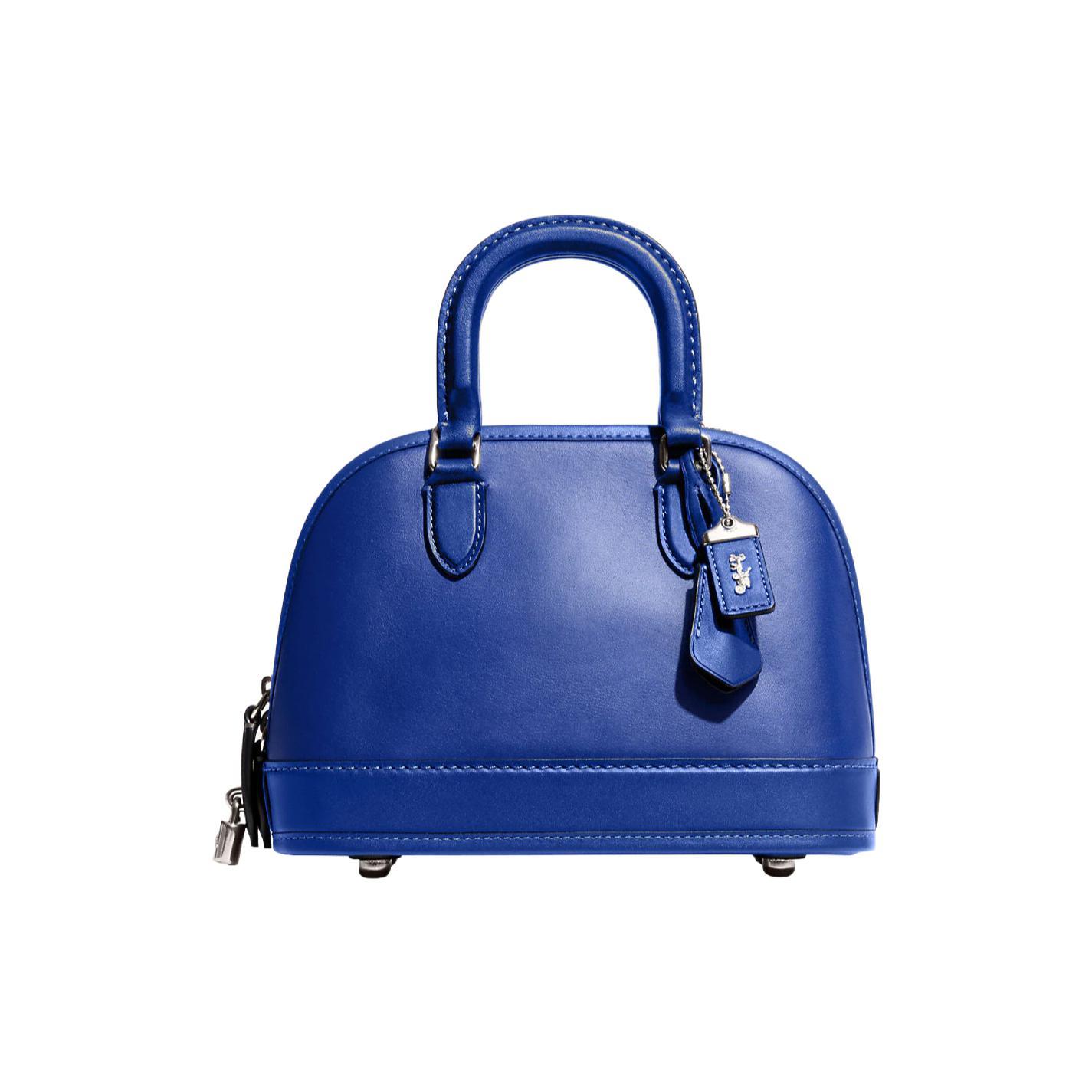 

Новая сумка через плечо COACH Revel, сумка-кроссбоди, сумочка среднего размера, женская, синяя CE737-LHPDU 25.9*10.4*17.5CM