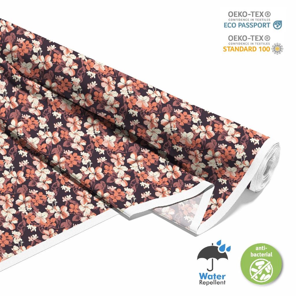 Outdoor Dekostoffe Oxford - Motiv Blumen I Dx5204