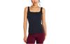 Tank Tops Women's Black U Neck Moderate Straight Fit DA0723-010